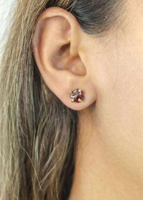 Birth stone Earrings Bombay Sunset