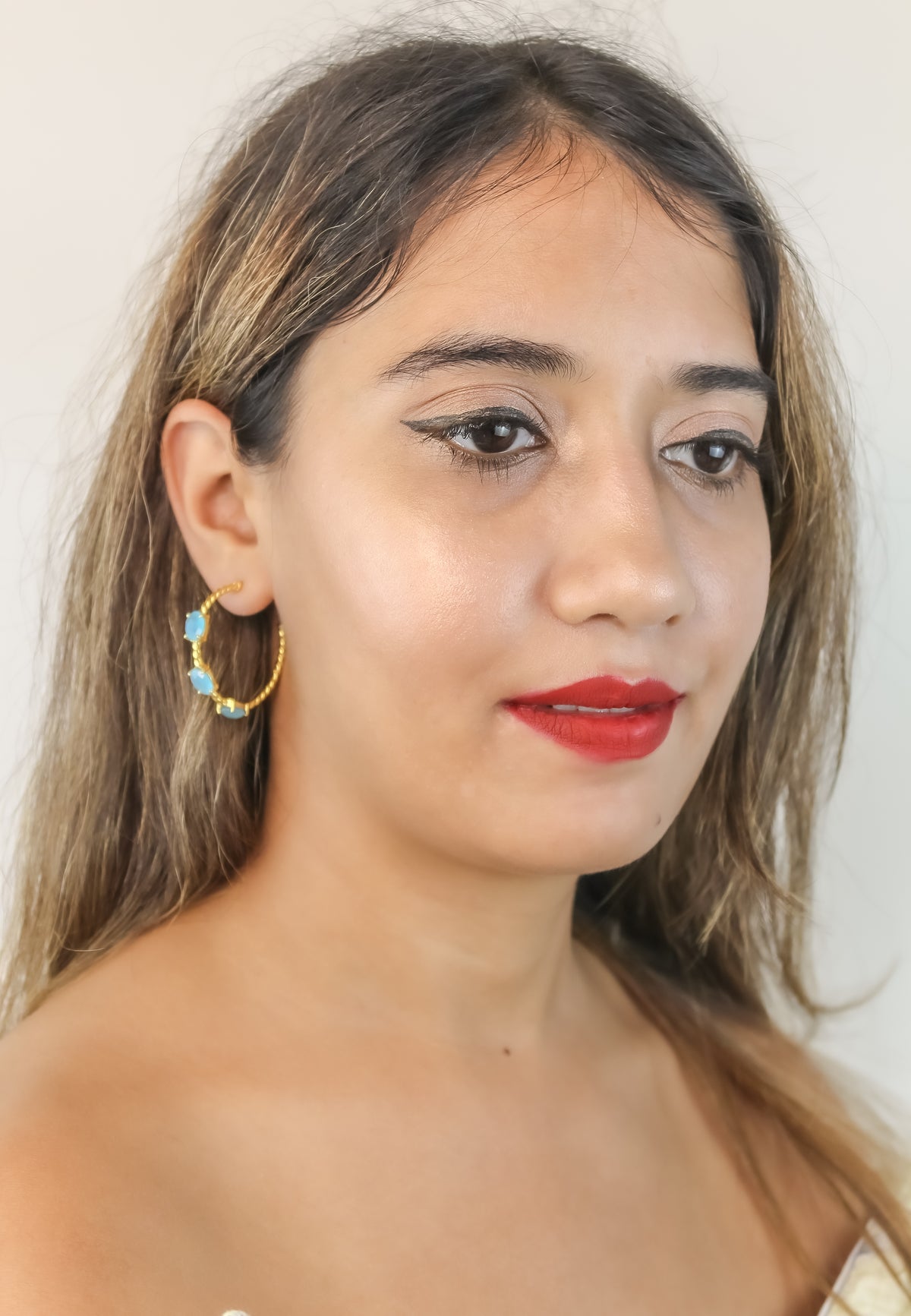 Doha earrings bombay sunset