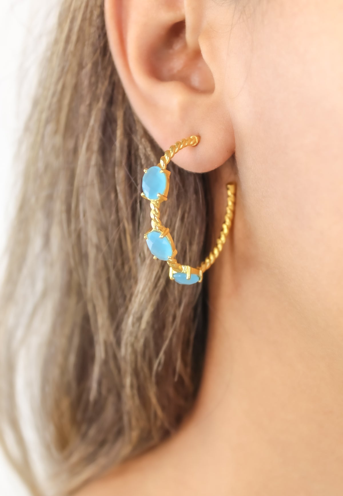 Doha earrings bombay sunset