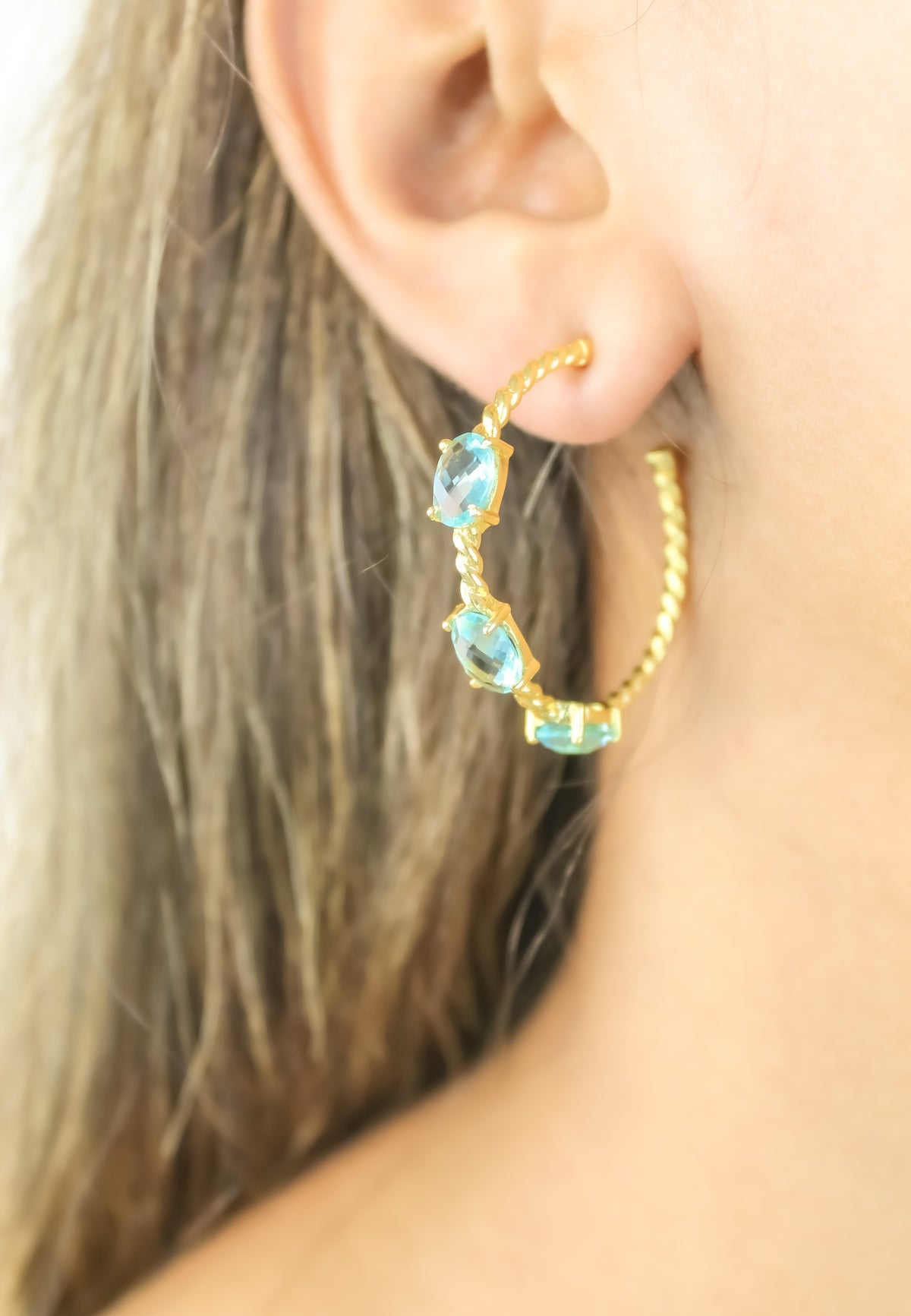 Doha earrings bombay sunset