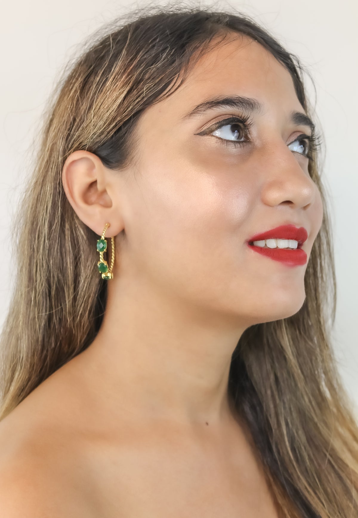 Doha earrings bombay sunset