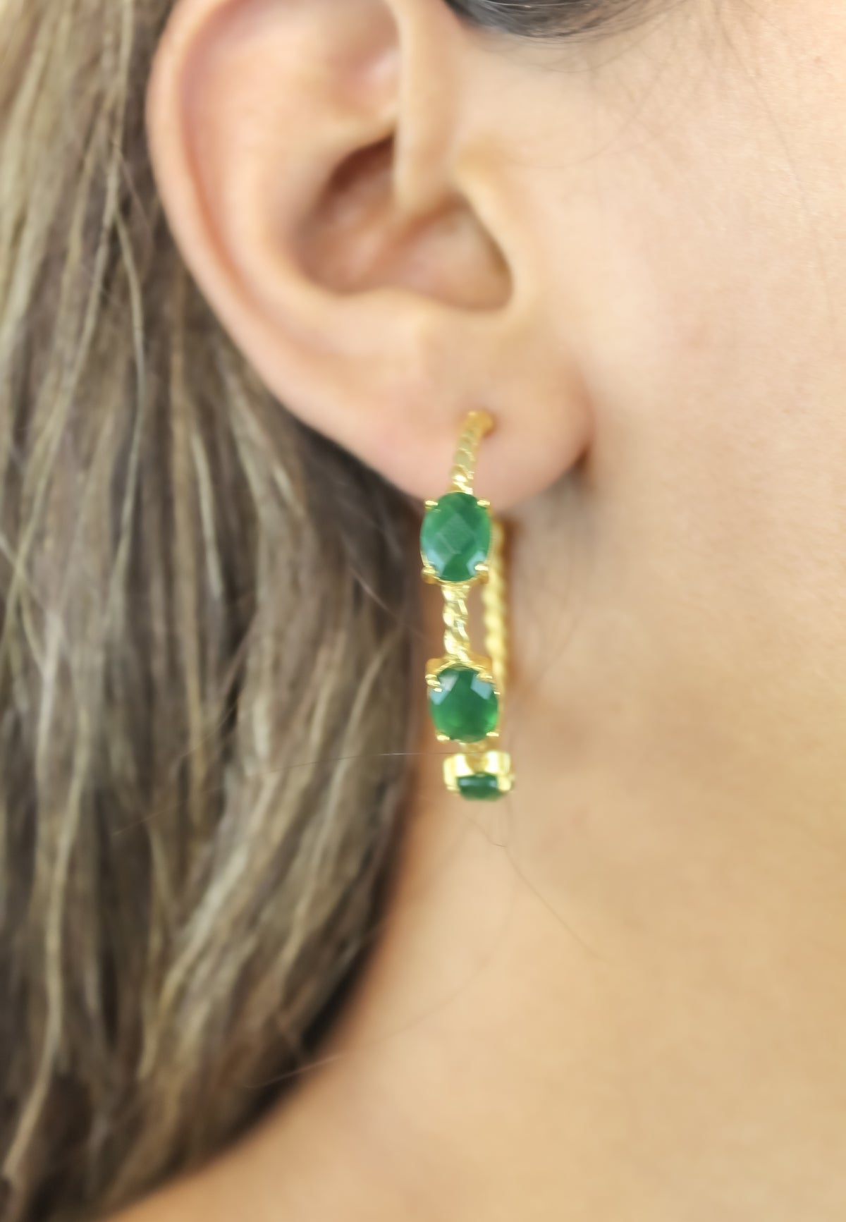 Doha earrings bombay sunset