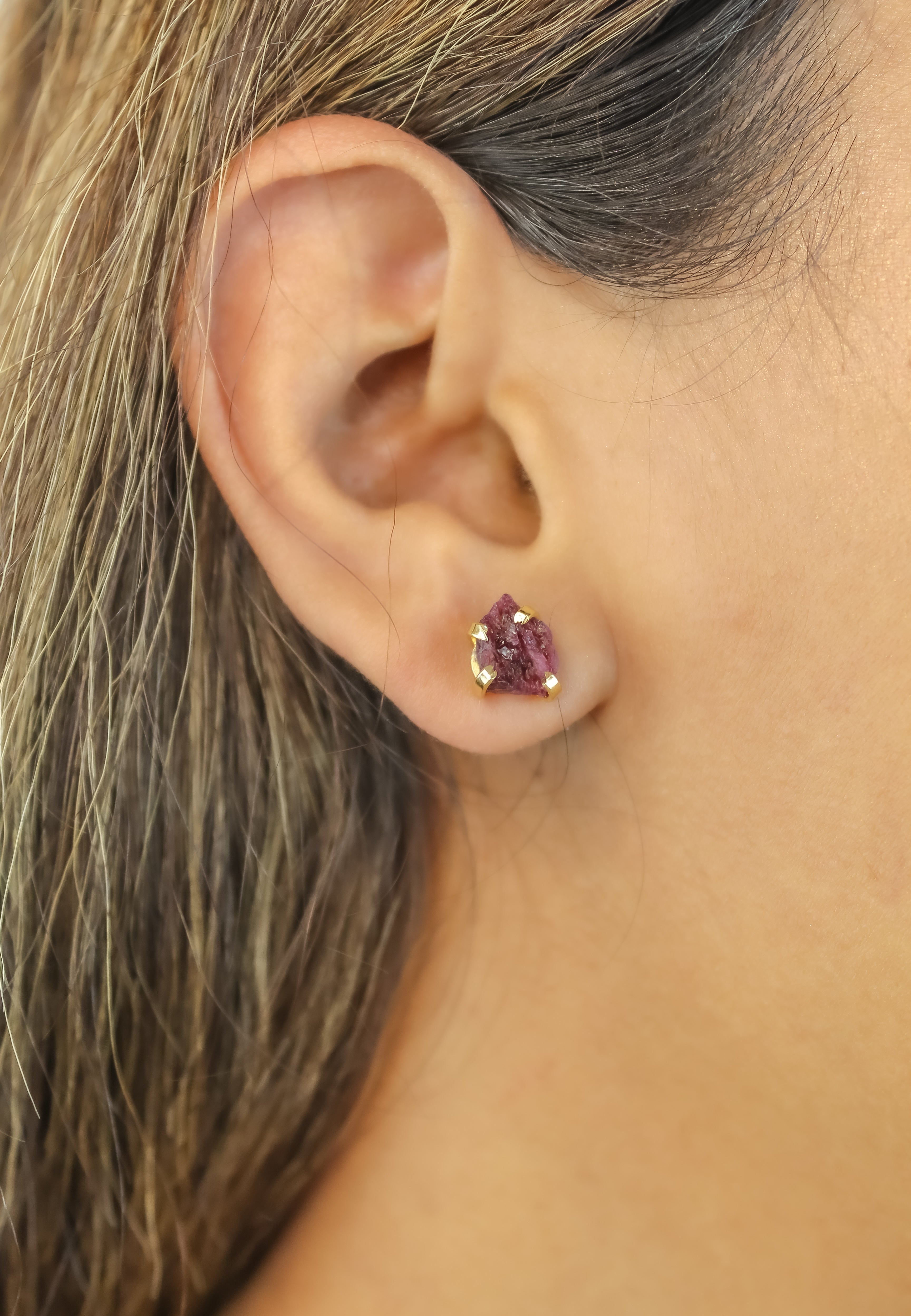 qatar earrings Bombay Sunset