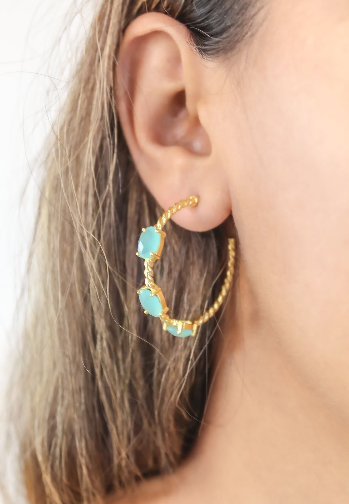 Doha earrings bombay sunset