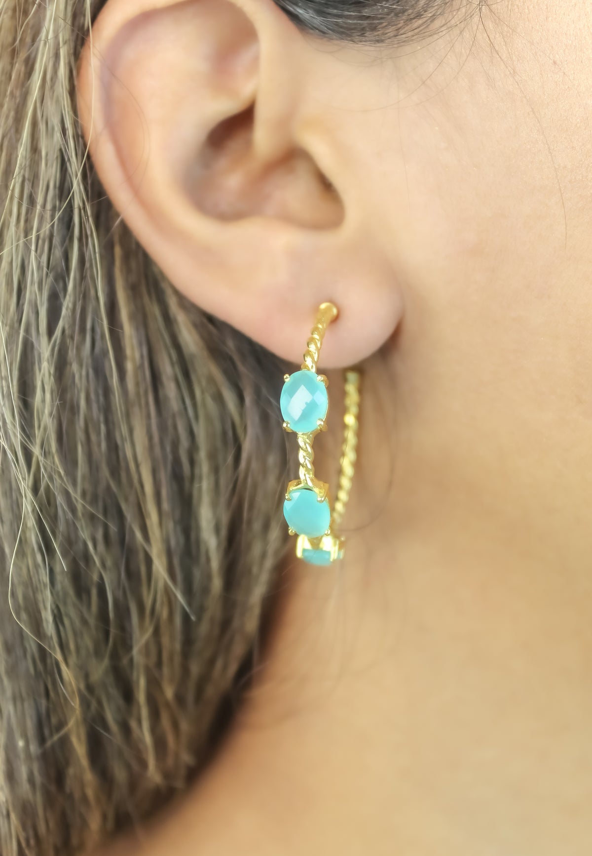 Doha earrings bombay sunset