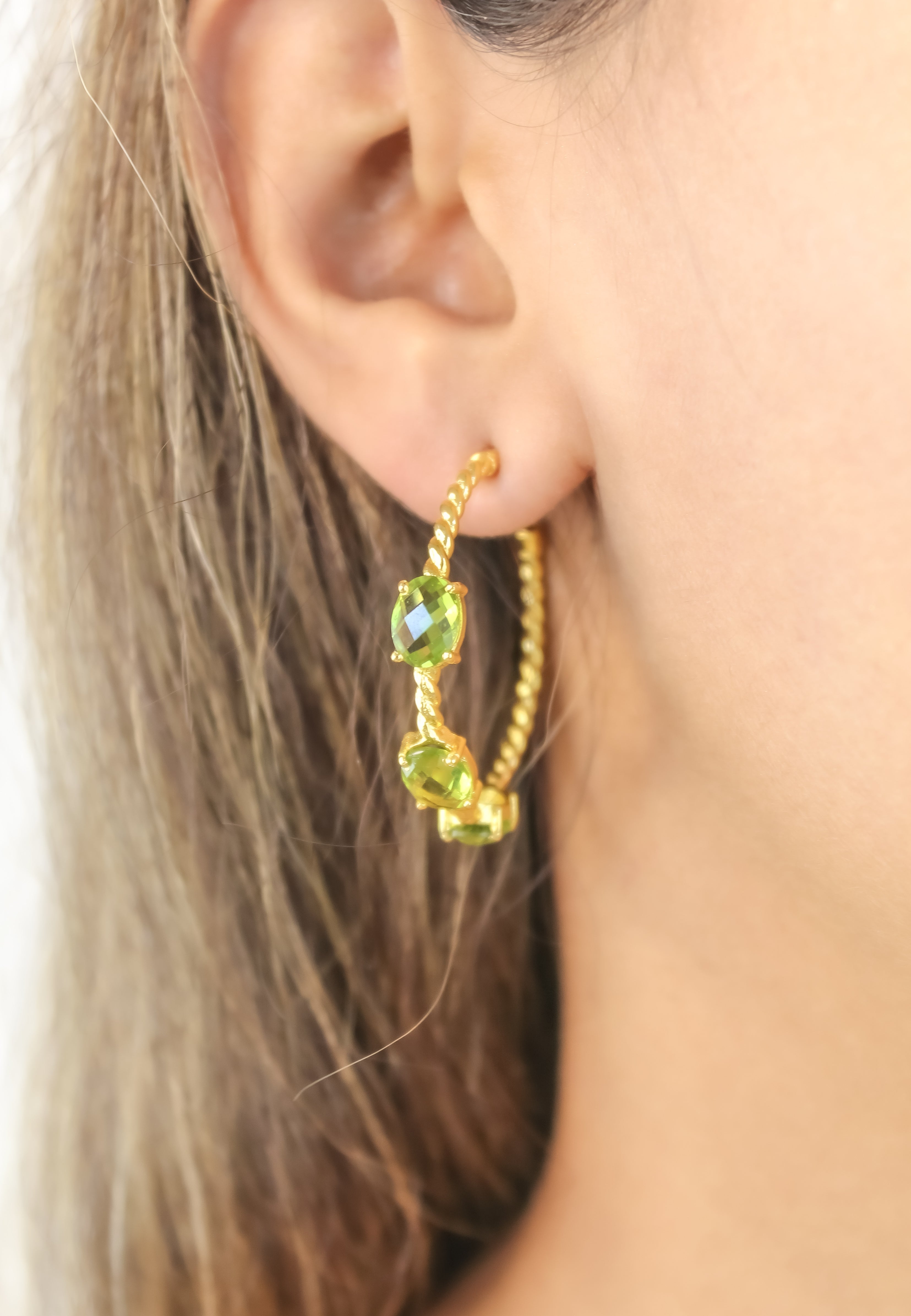 doha earrings Bombay Sunset