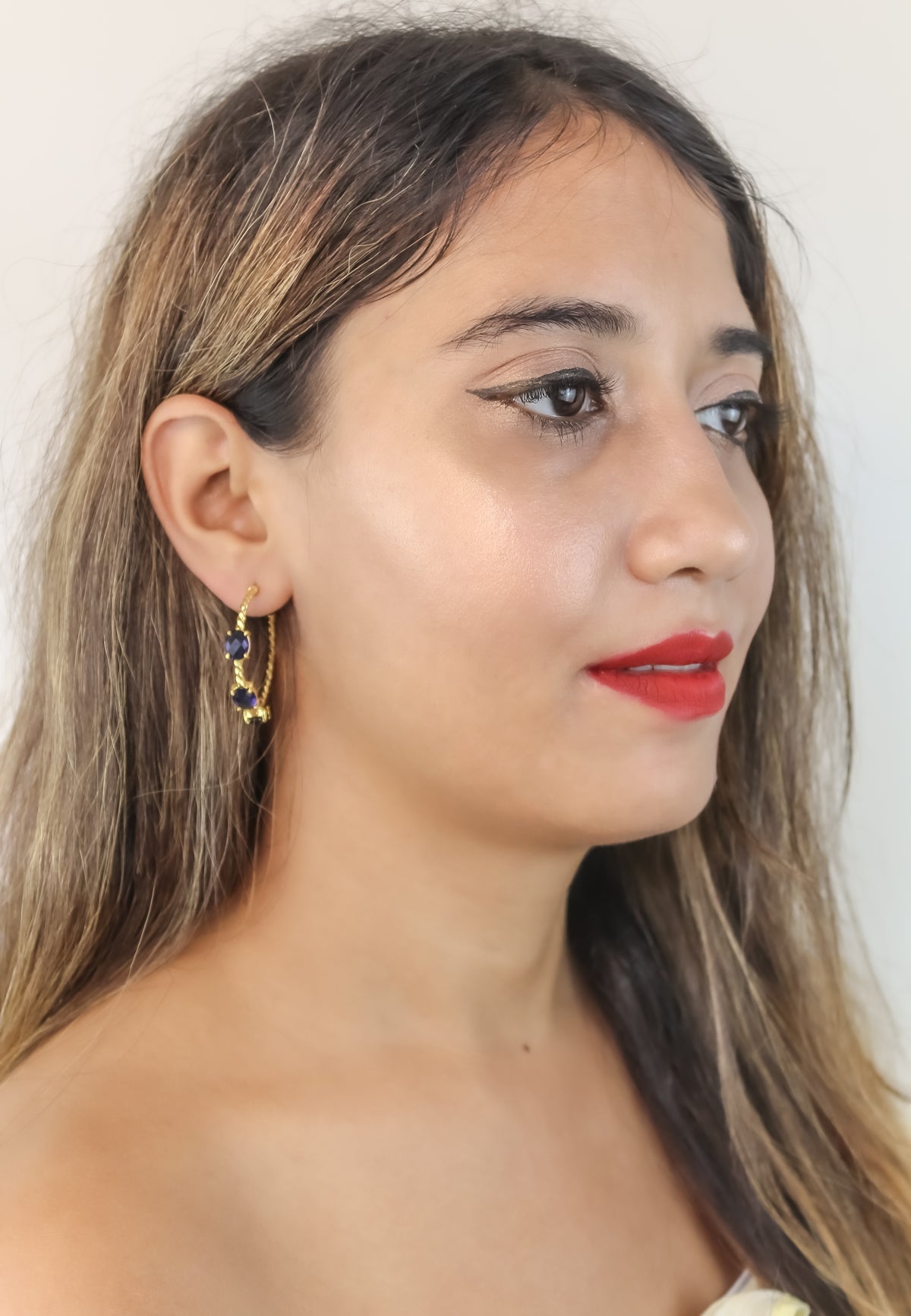 Doha earrings bombay sunset