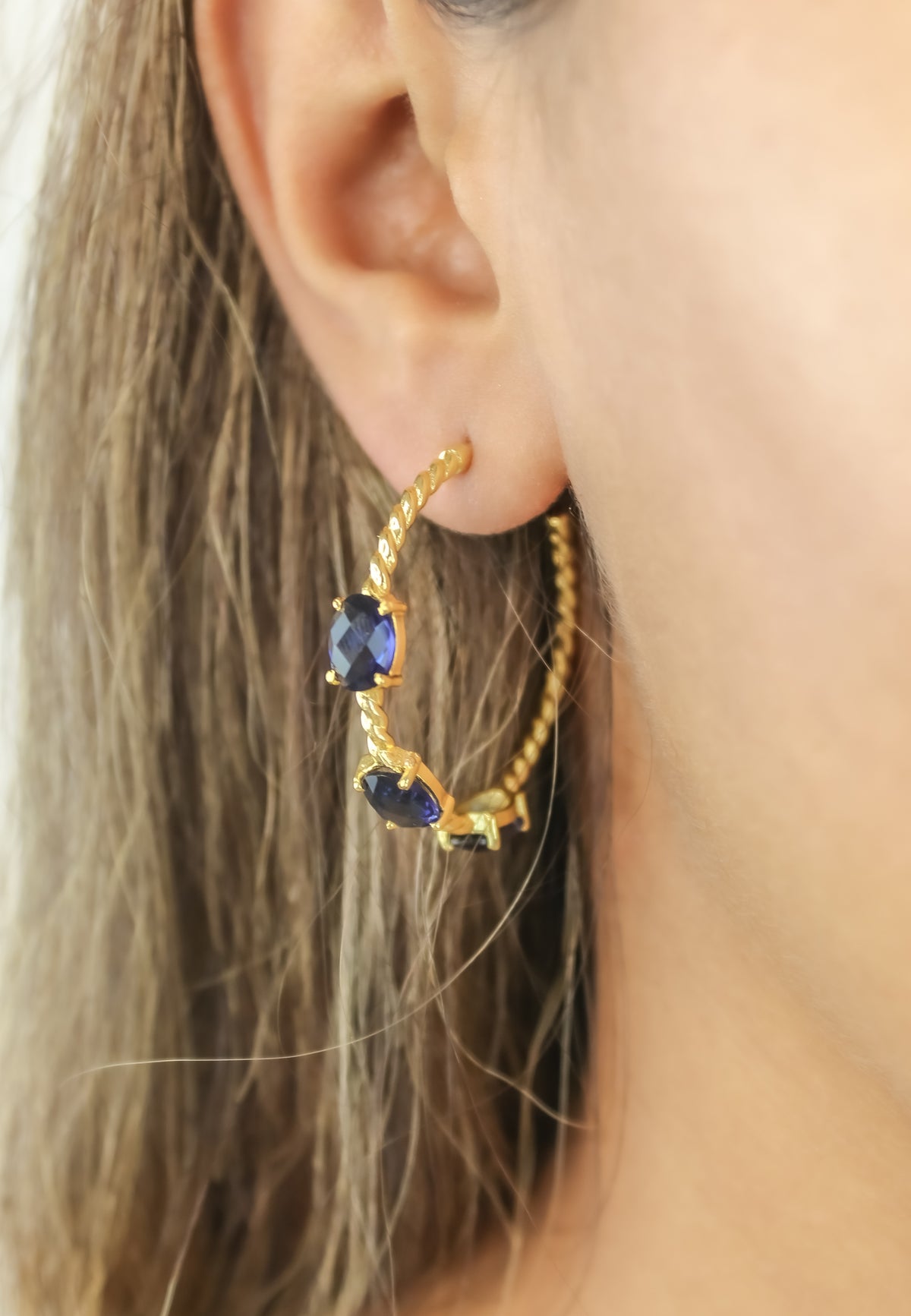 Doha earrings bombay sunset