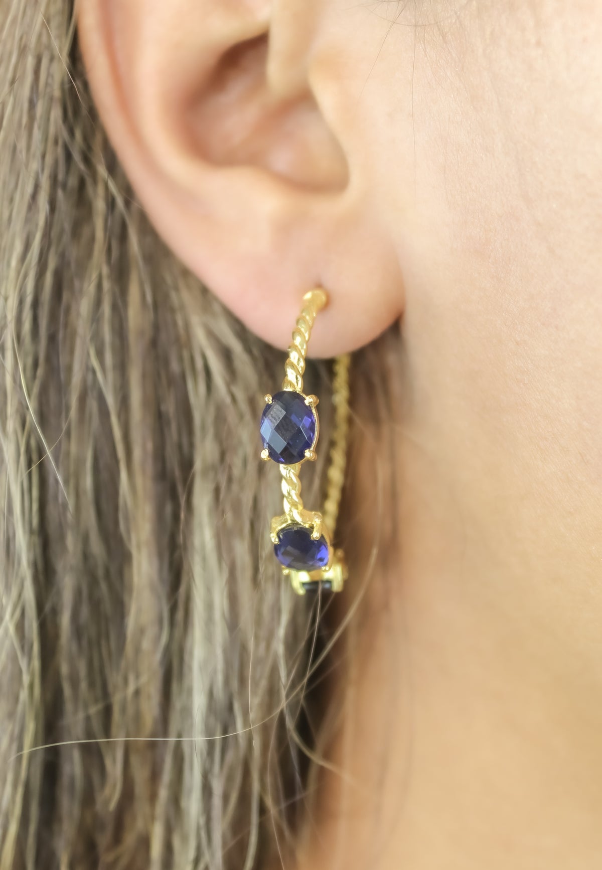 Doha earrings bombay sunset