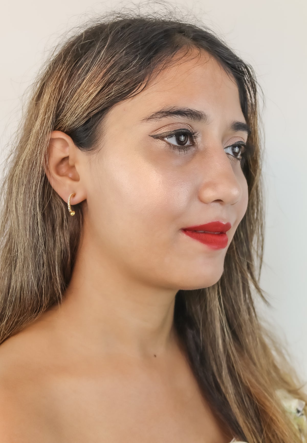 Bindweed earrings bombay sunset
