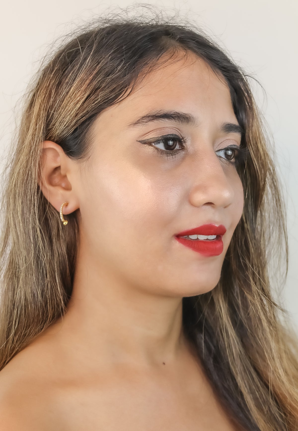 Bindweed earrings bombay sunset