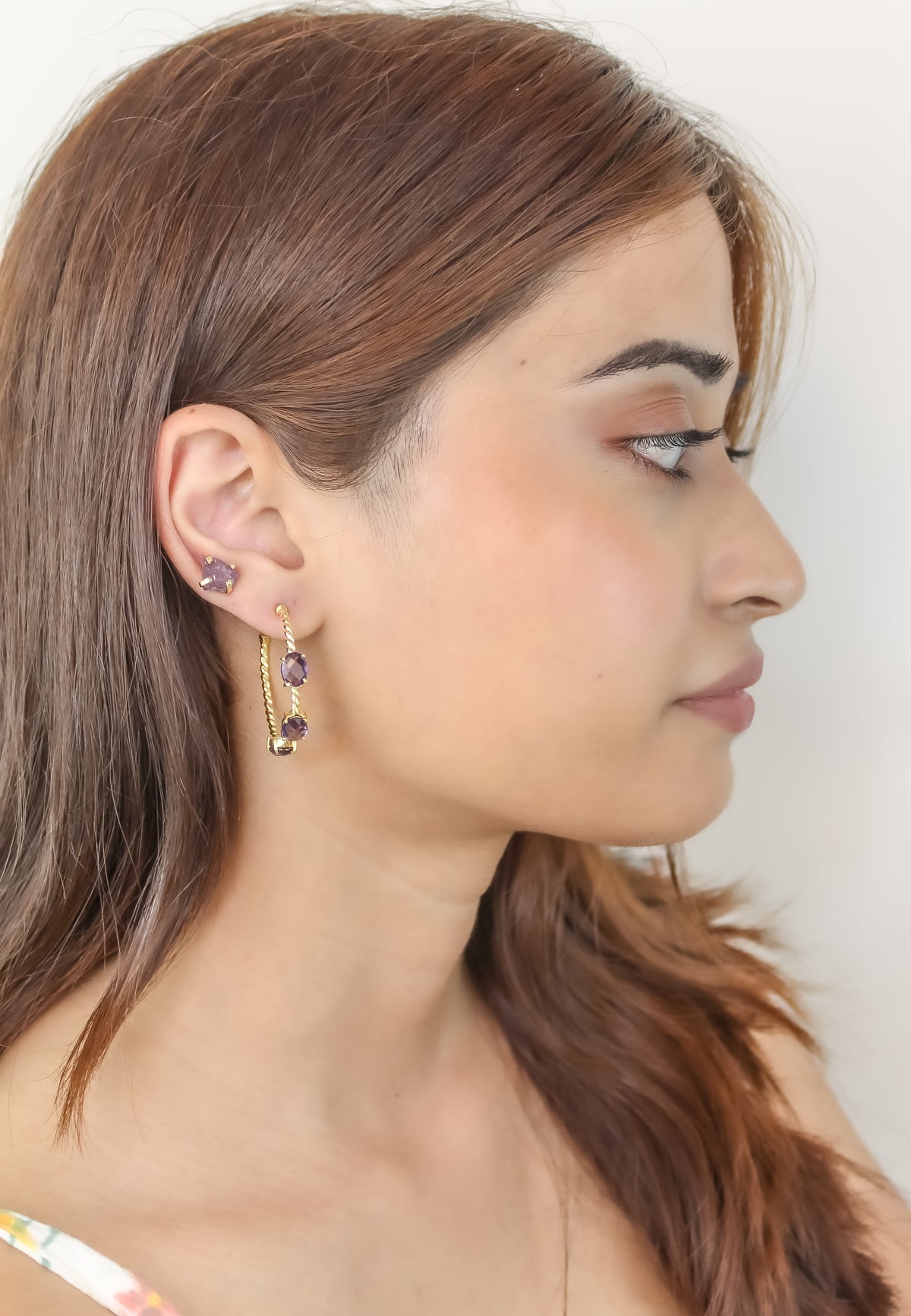 Doha earrings bombay sunset
