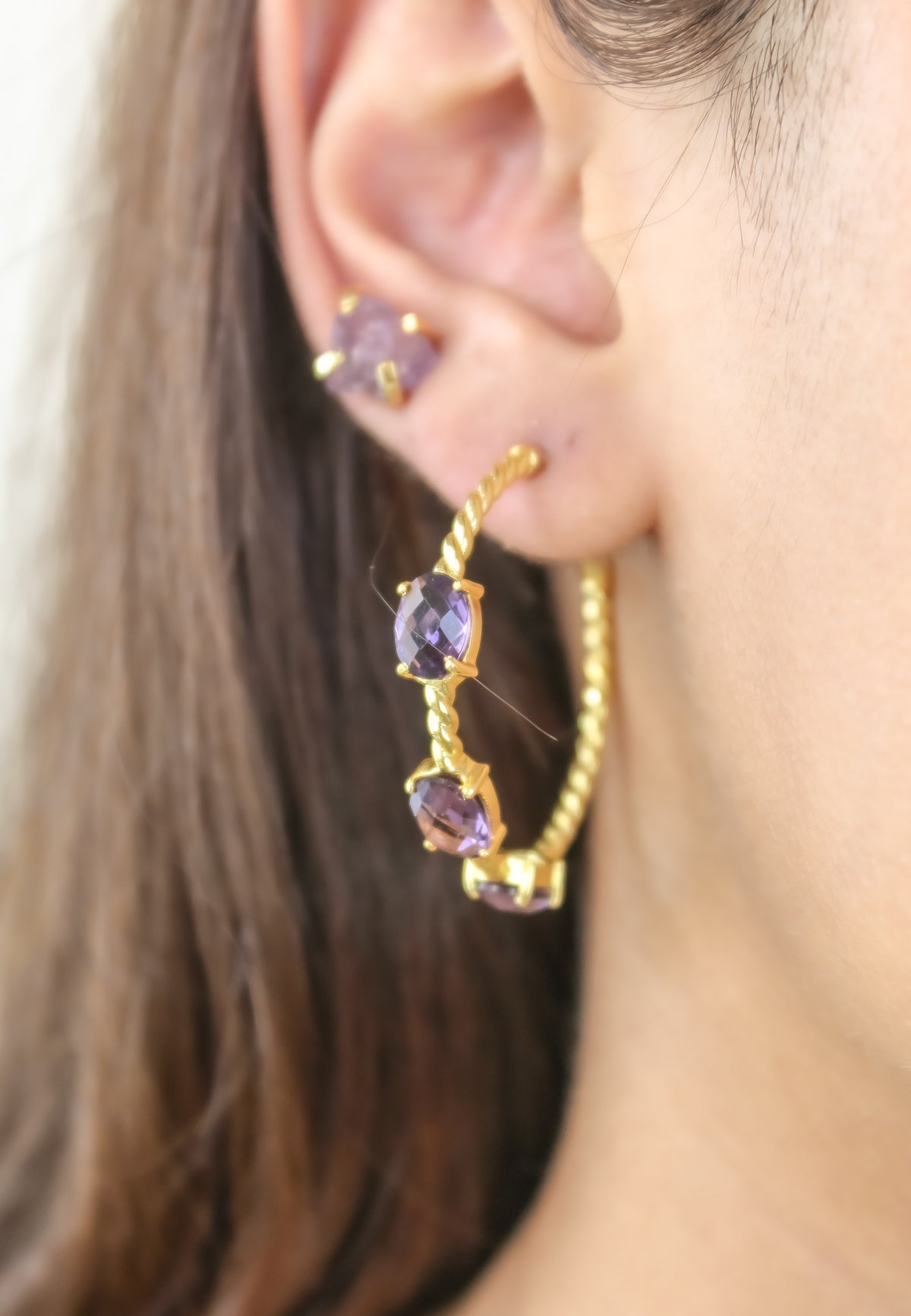 Doha earrings bombay sunset