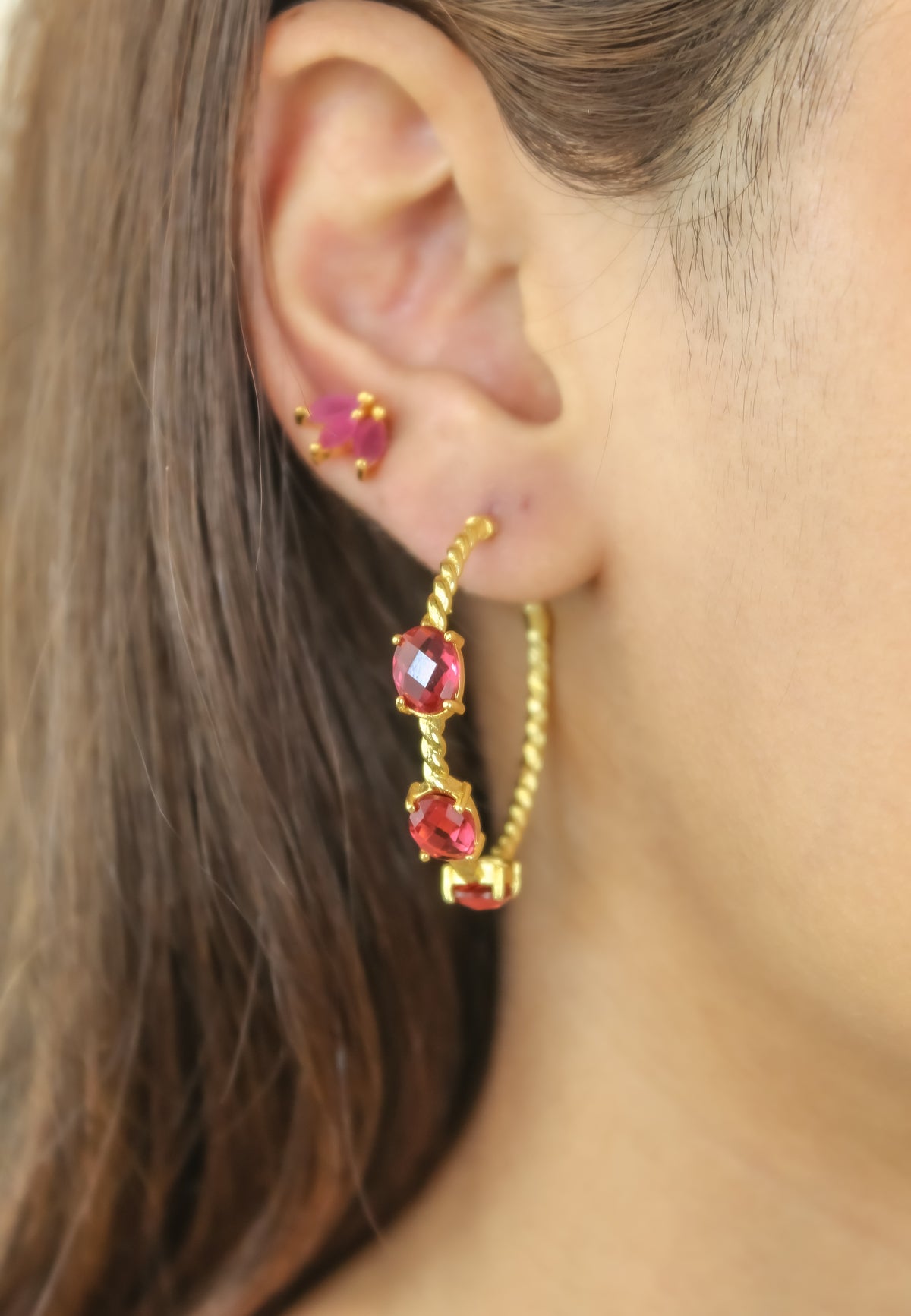Doha earrings bombay sunset