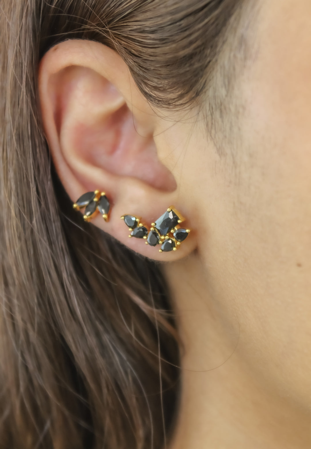 tweet earrings Bombay Sunset