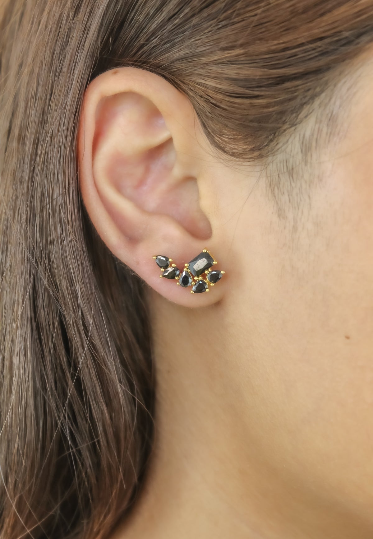 Tweet earrings bombay sunset