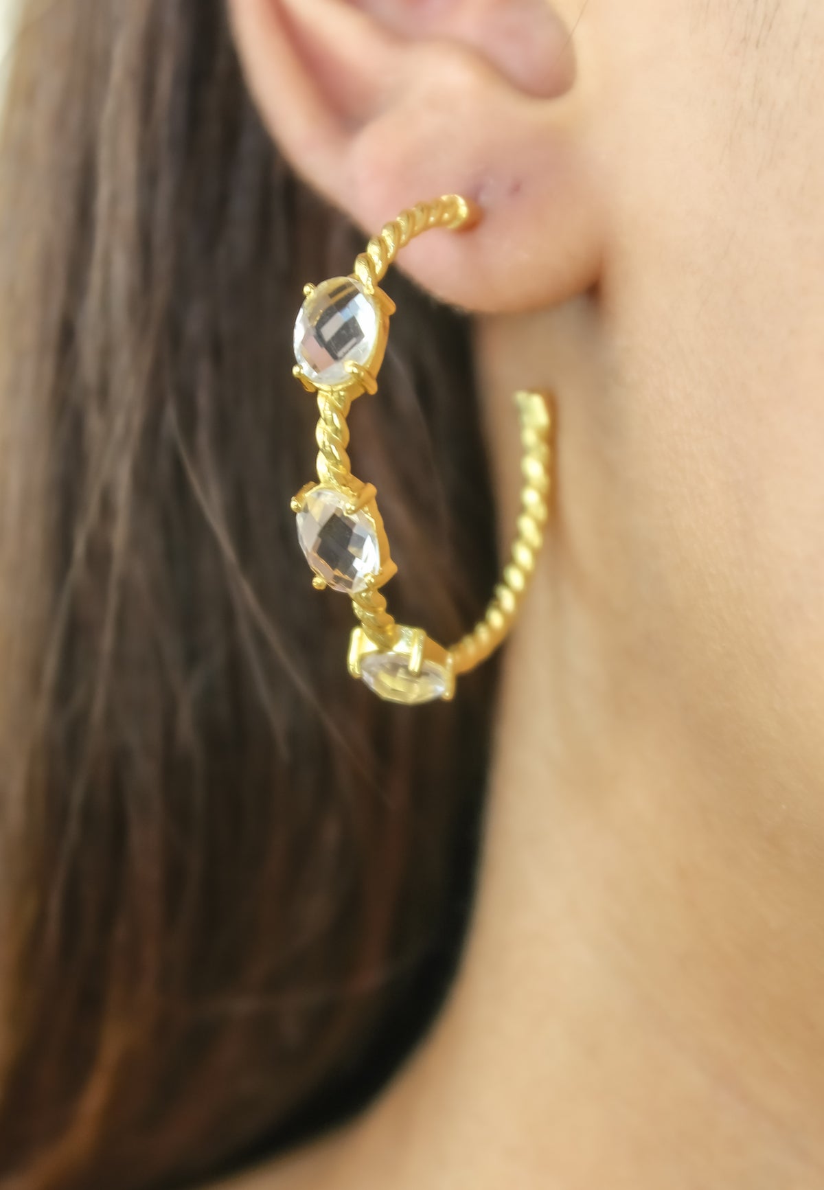 Doha earrings bombay sunset