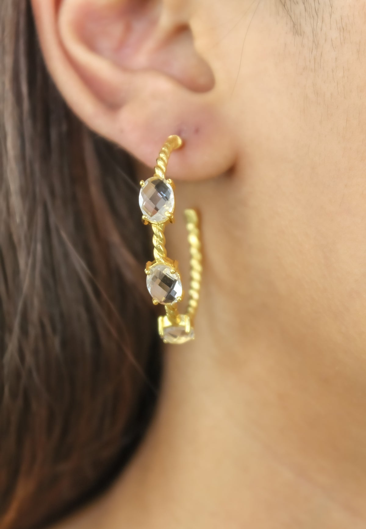 Doha earrings bombay sunset