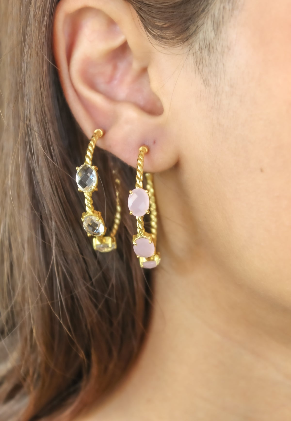 Doha earrings bombay sunset