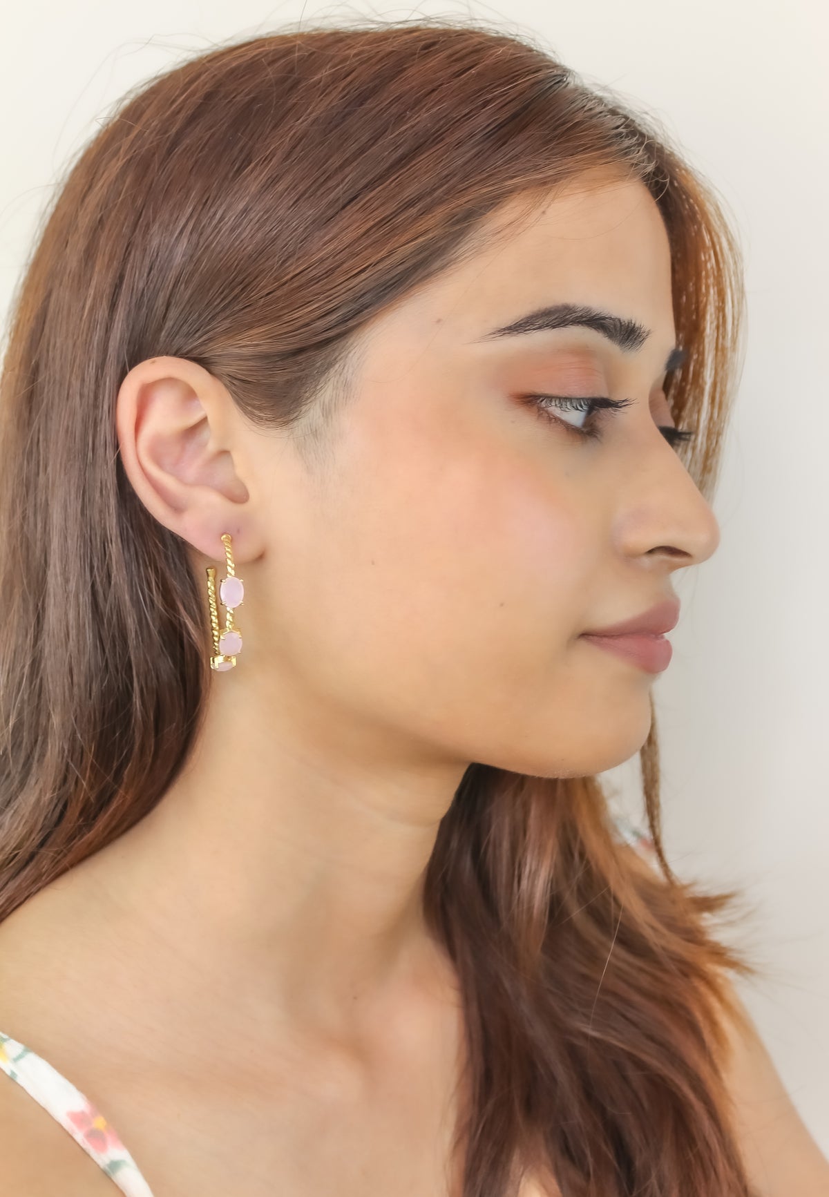 doha earrings Bombay Sunset