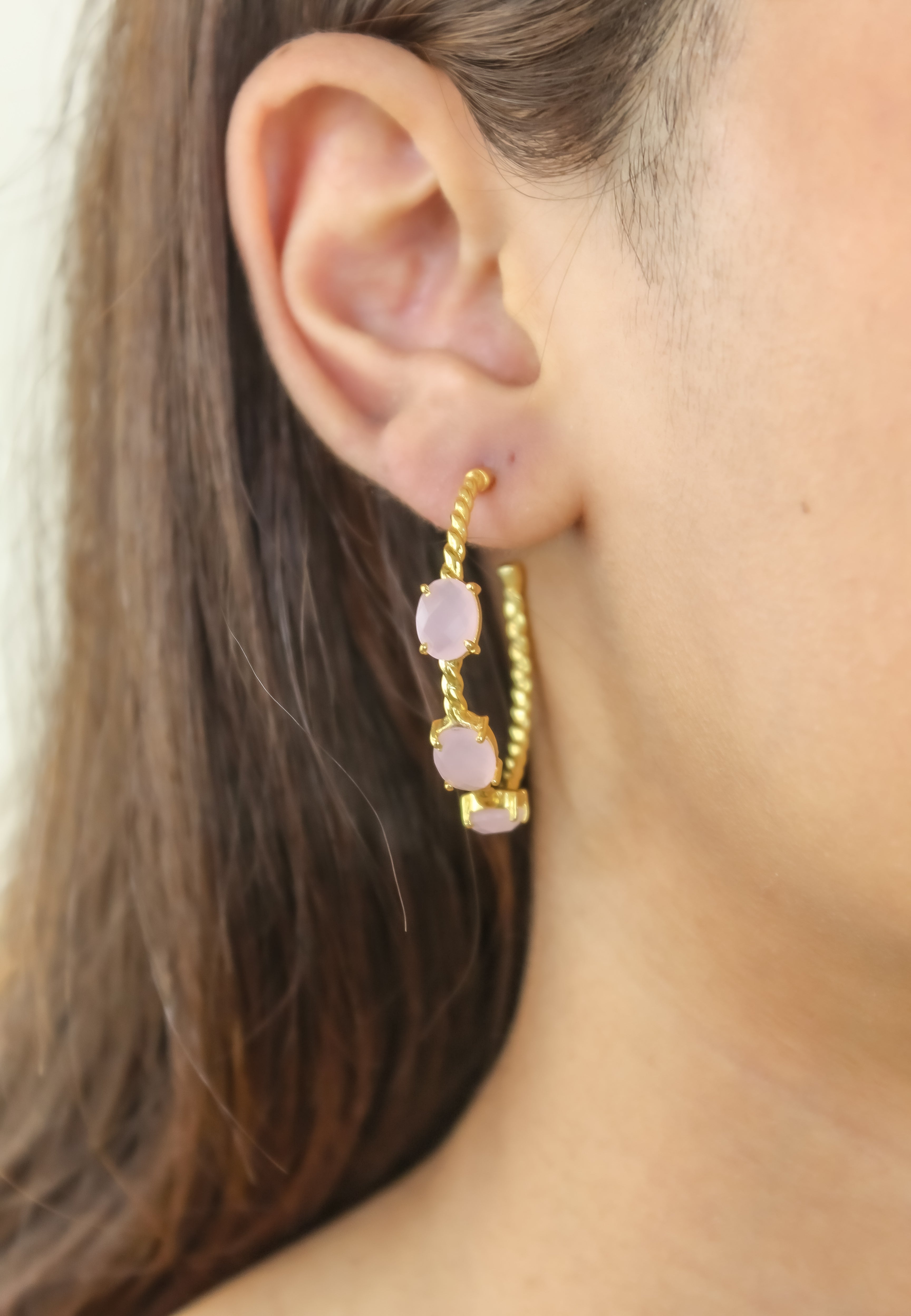 doha earrings Bombay Sunset