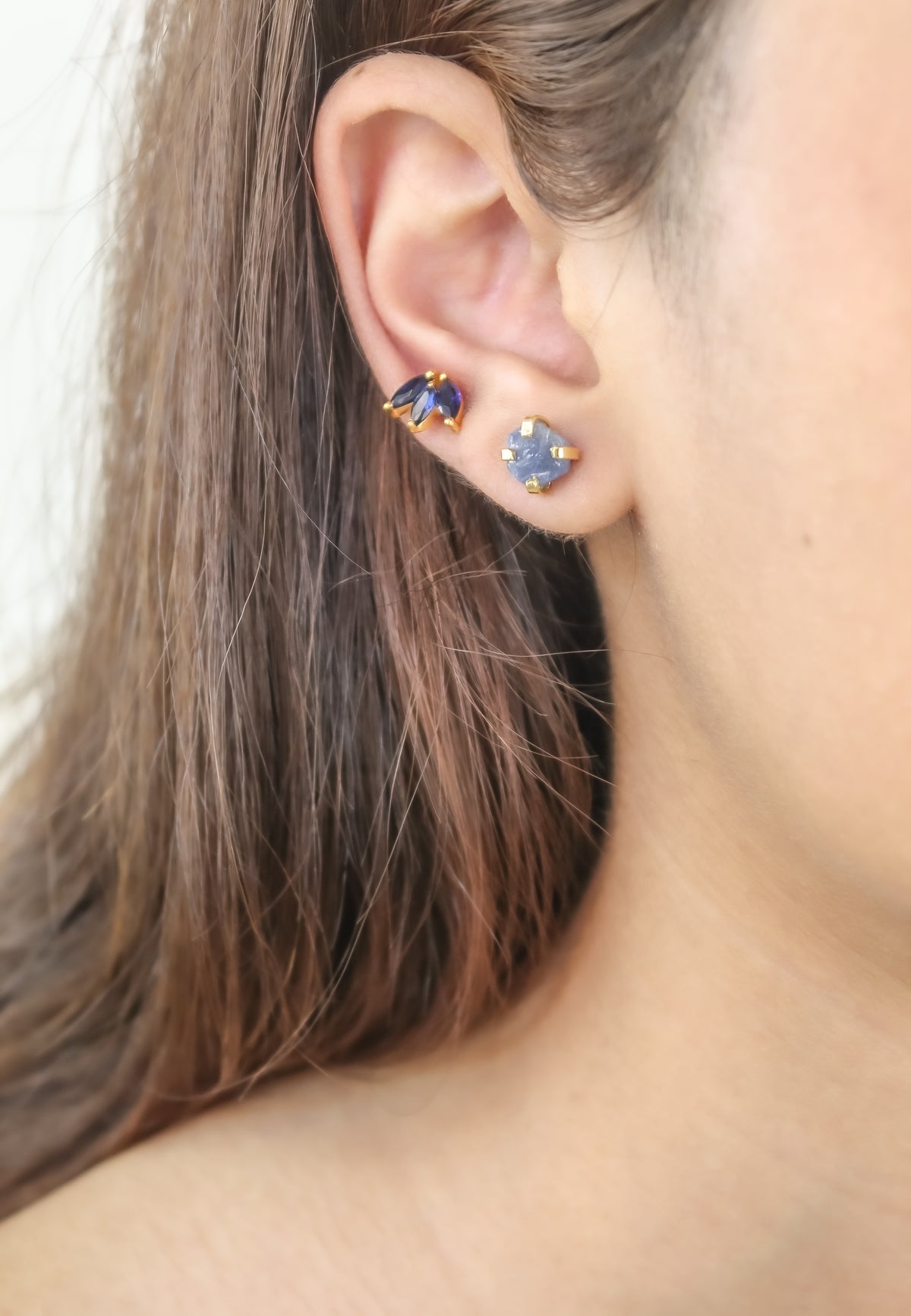qatar earrings Bombay Sunset