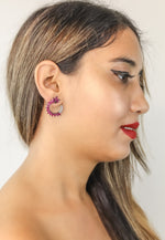 Bild in den Galerie-Viewer laden, viper earrings Bombay Sunset
