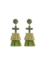 Load image into Gallery viewer, arusha earrings pupp Bombay Sunset
