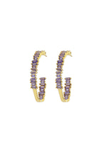 Load image into Gallery viewer, narni hoop earrings Bombay Sunset

