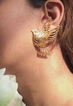 Load and play video in Gallery viewer, Queen of the Sky Earrings
