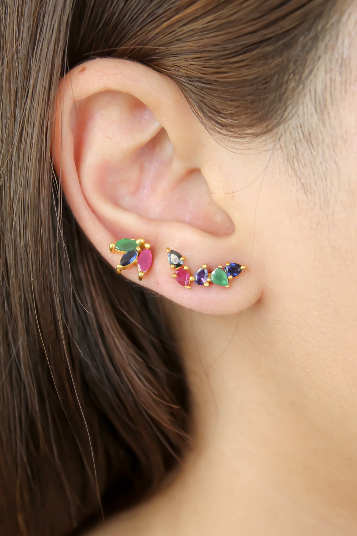 Gondola earrings bombay sunset
