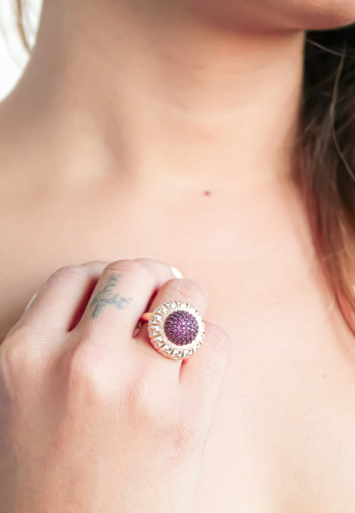 Small lily ring below 50 bridal bride earrings bridesmaid bridesmaids bombay sunset
