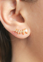 Bild in den Galerie-Viewer laden, stepping stone earrings Bombay Sunset
