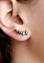 Bild in den Galerie-Viewer laden, stepping stone earrings Bombay Sunset
